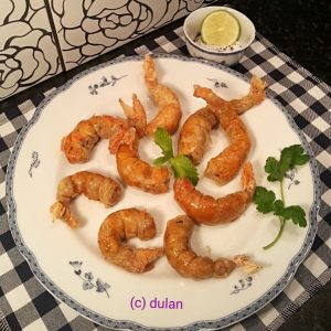 Tôm kho củ cải chay