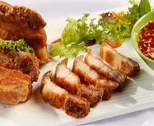 Thịt ba chỉ chiên giòn